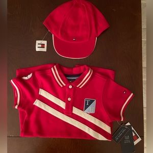 Brand-new (with tags) two-piece Tommy Hilfiger infant set